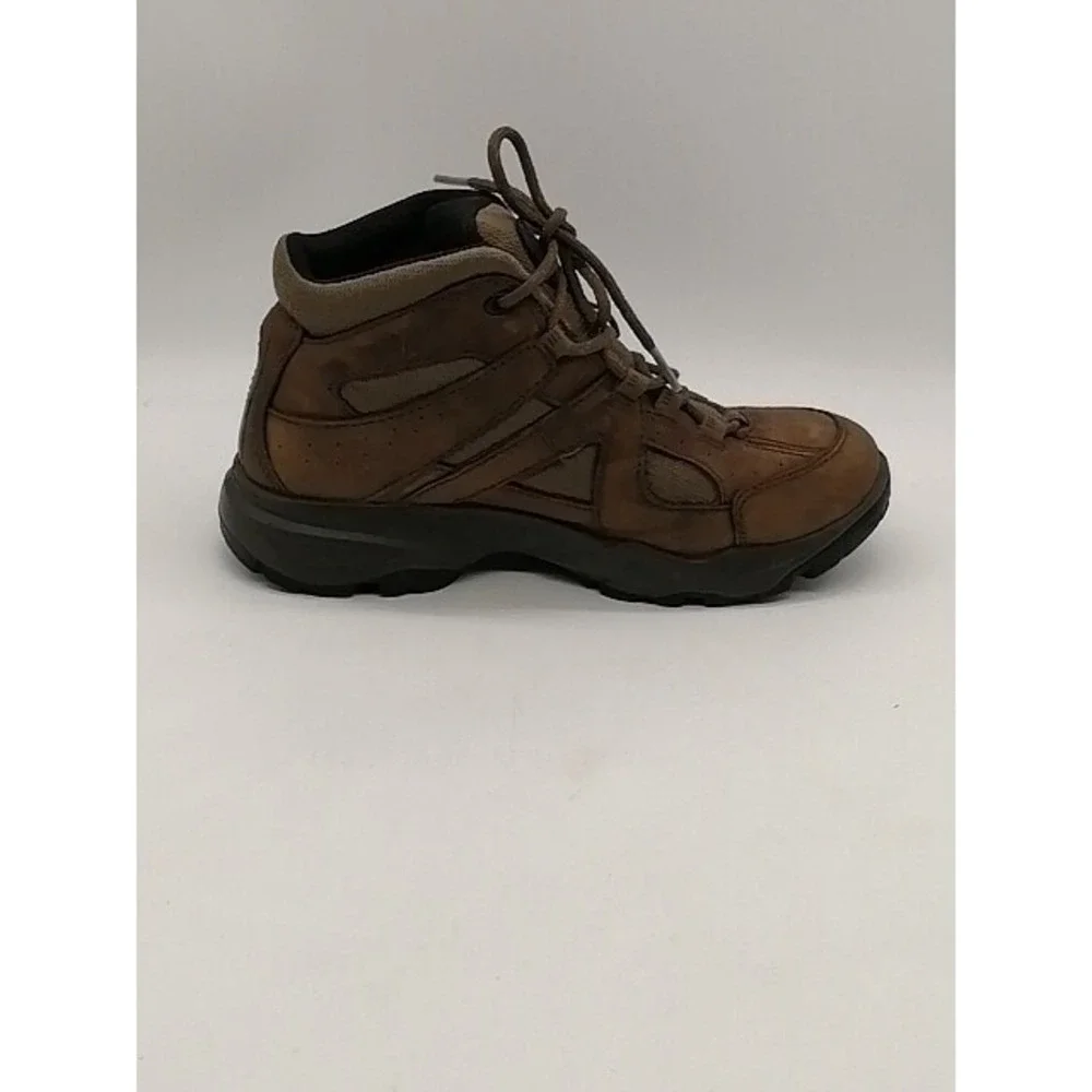 Ecco Boots Mens Brown EUR 37 Hiking Ankle Shoes Leather Gore Tex Sturdy 68153